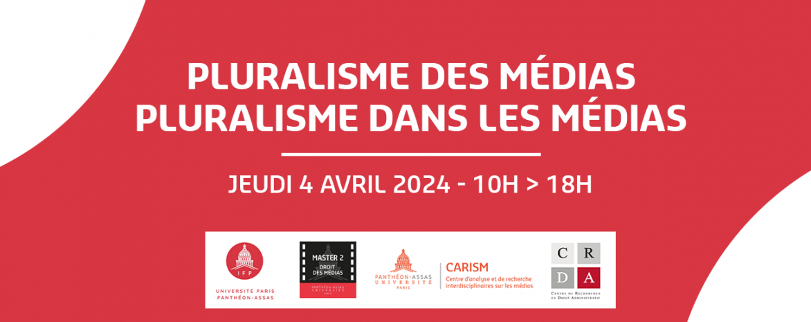 Visuel d'illustration - Colloque Pluralisme des médias, Pluralisme dans les médias Visuel d'illustration - Colloque Pluralisme des médias, Pluralisme dans les médias
