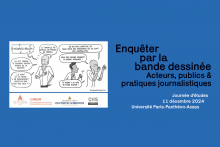 Visuel d'illustration - Enquêter par la bande dessinée