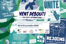 Visuel d'illustration - Colloque Vent Debout ! Dynamiques communicationnelles, mobilisations écologiques et participations citoyennes